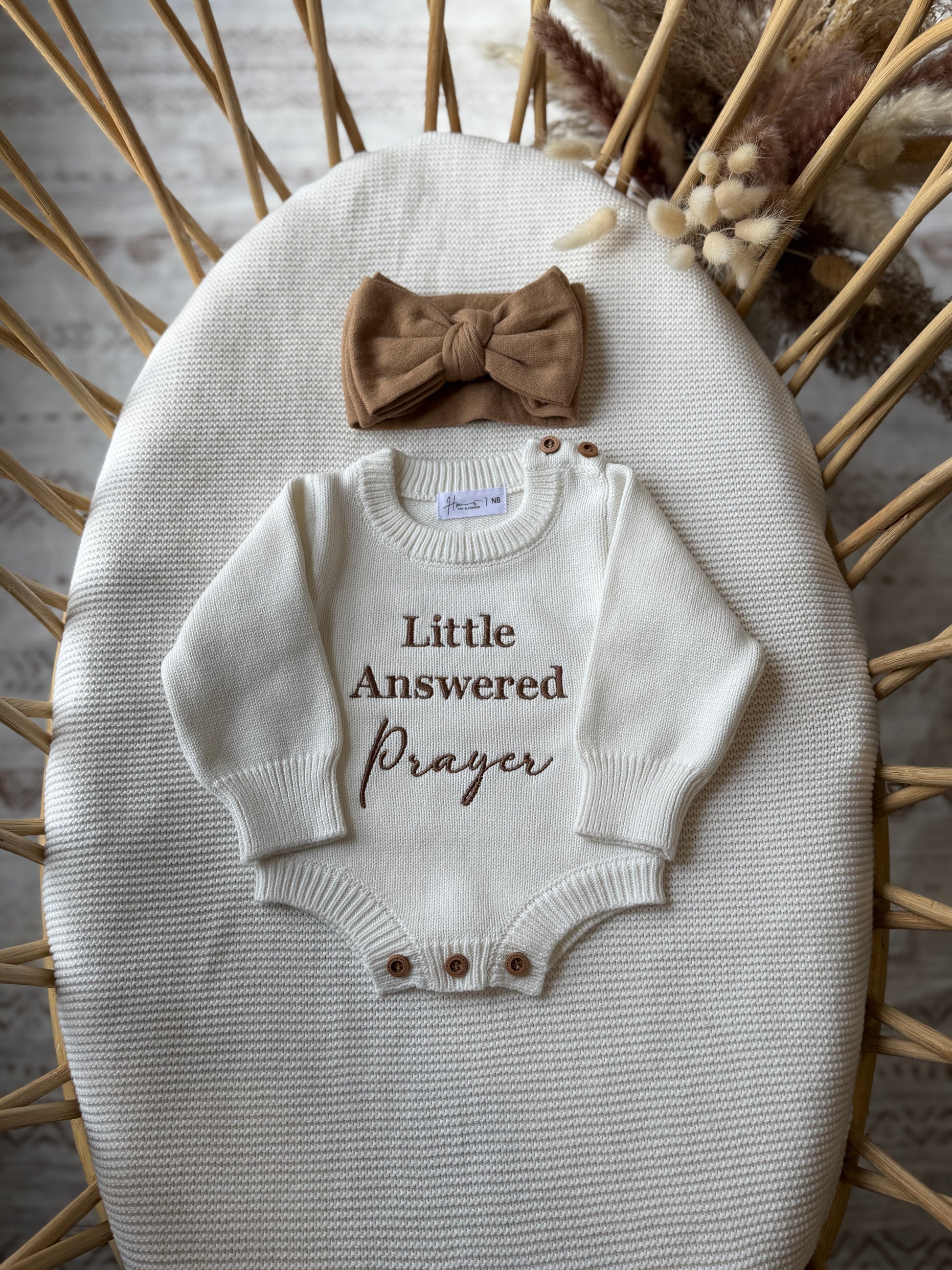 LITTLE ANSWERED PRAYER ROMPER