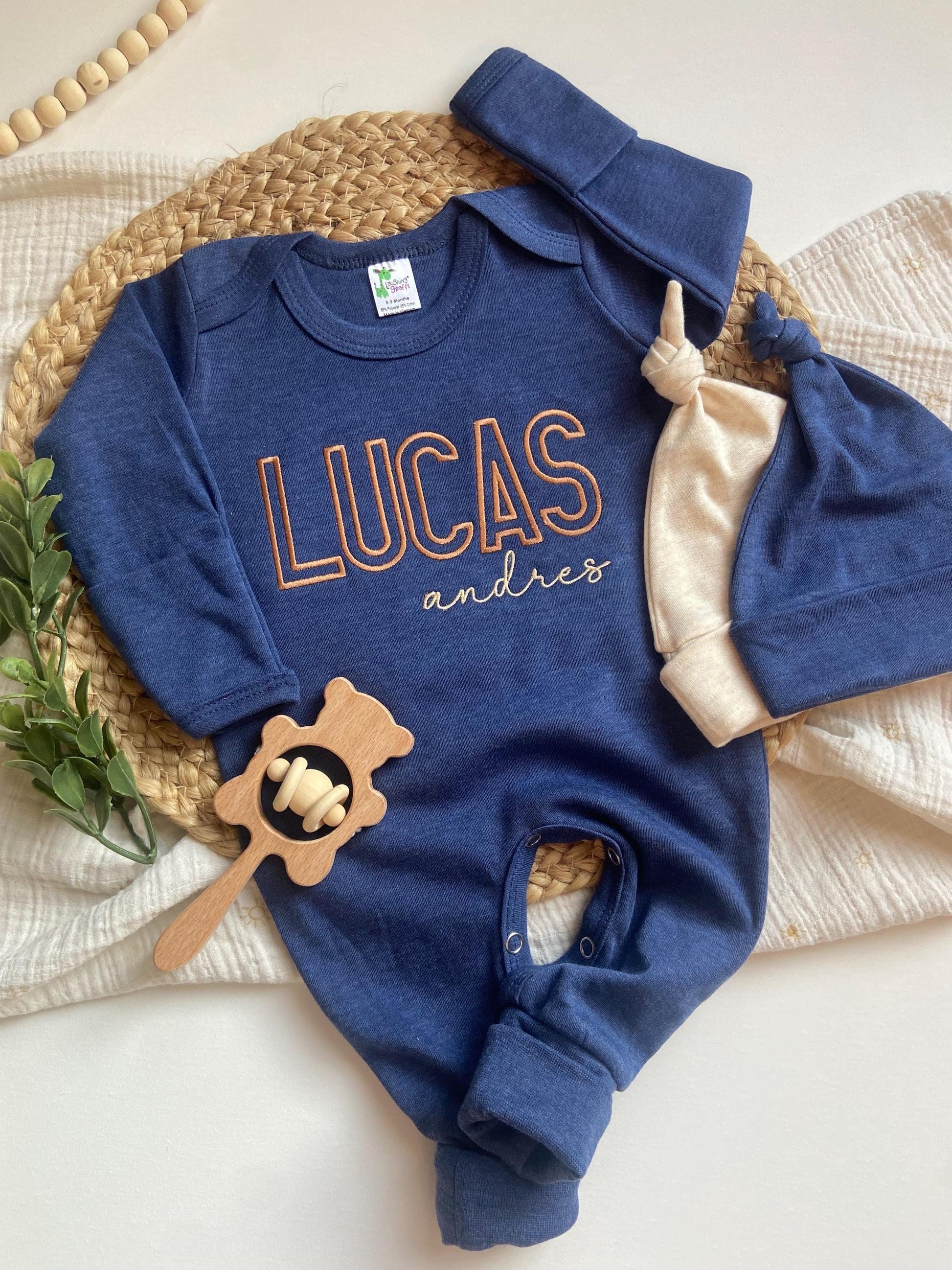 Personalized romper with name 