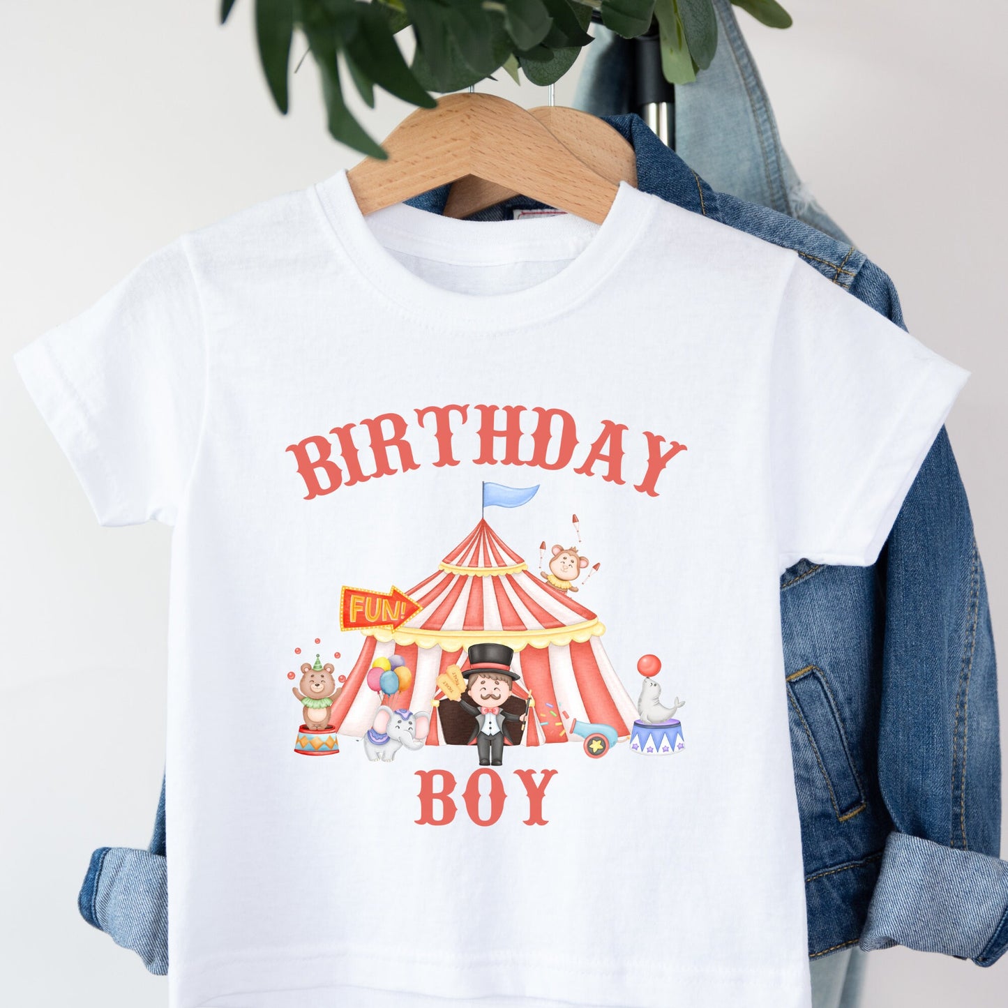 Circus Birthday PNG: Carnival Sublimation Design (Digital Download)