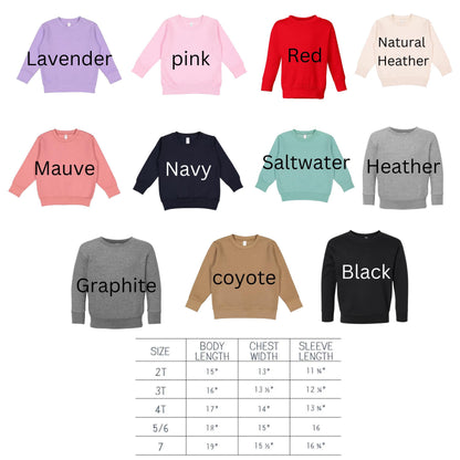 Embroidered Big Brother Sweatshirt: Natural Toddler Pregnancy Announcement