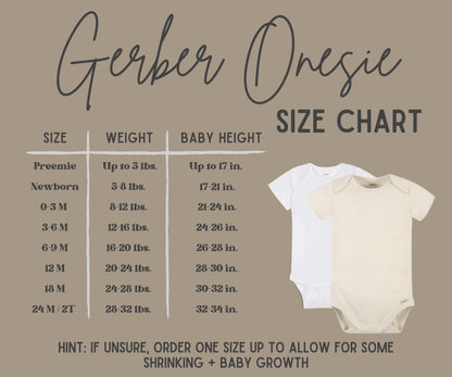 Embroidered Baby Name ONESIE®: Personalized Cotton Bodysuit
