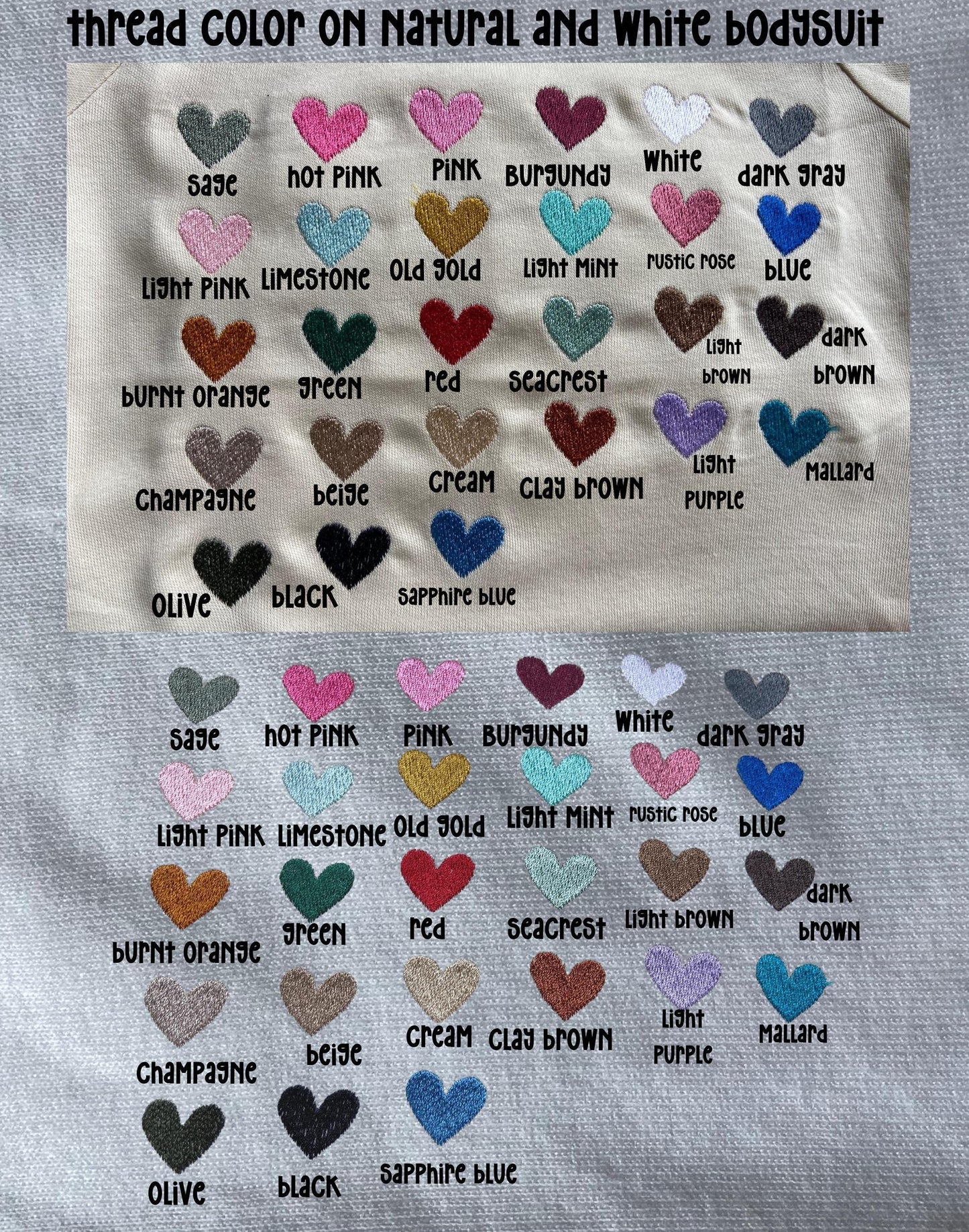 Embroidered First Grandbaby Bodysuit: Pregnancy Announcement Gift