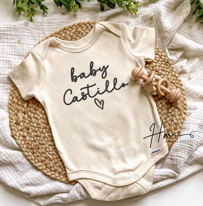 Embroidered ONESIES® brand, Personalized Baby Girl Boy ONESIES® brand, Custom Baby Gift, Name Expecting Due Date