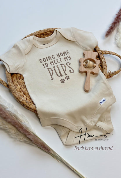 Going Home to Meet my pups Bodysuit.