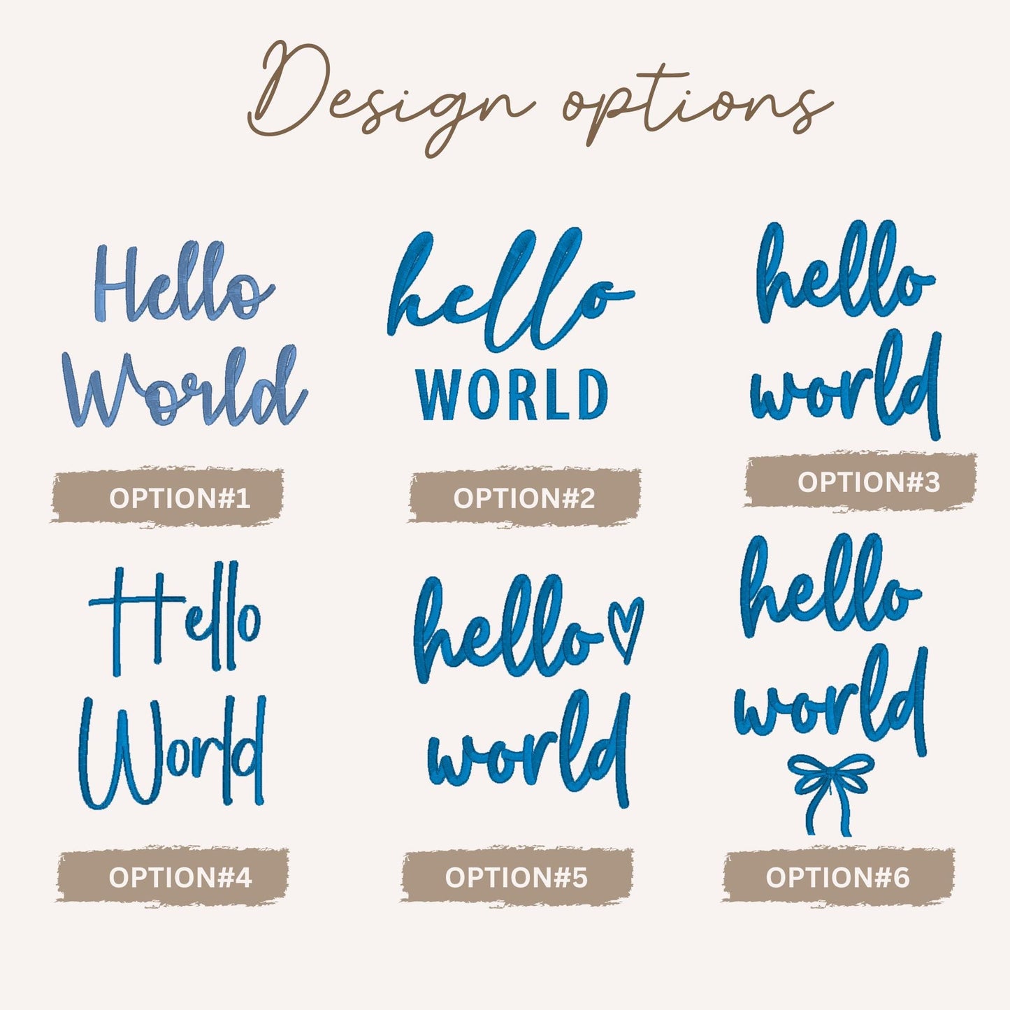 Embroidered Hello World Newborn Romper Set: 100% Cotton Outfit